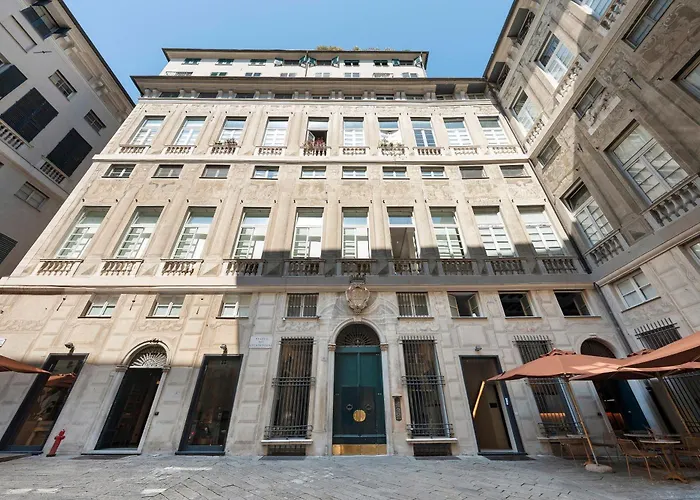 Oda ve Kahvaltı Attico Palazzo Giustiniani Cenova